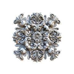 Ornaments , 100% white background, 3d model, no outline, no shad