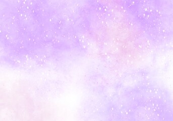 Gradient Purple Sky Color Background with splashes of white