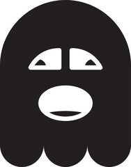 Bored Ghost Emoticon
