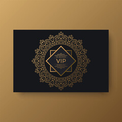 Elegant VIP ornament background