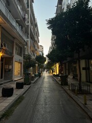 Fototapeta premium Thessaloniki road