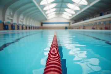 Obraz premium Background photo of swimming pool swimming lane