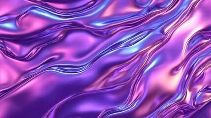 Abstract Iridescent Liquid Texture Background