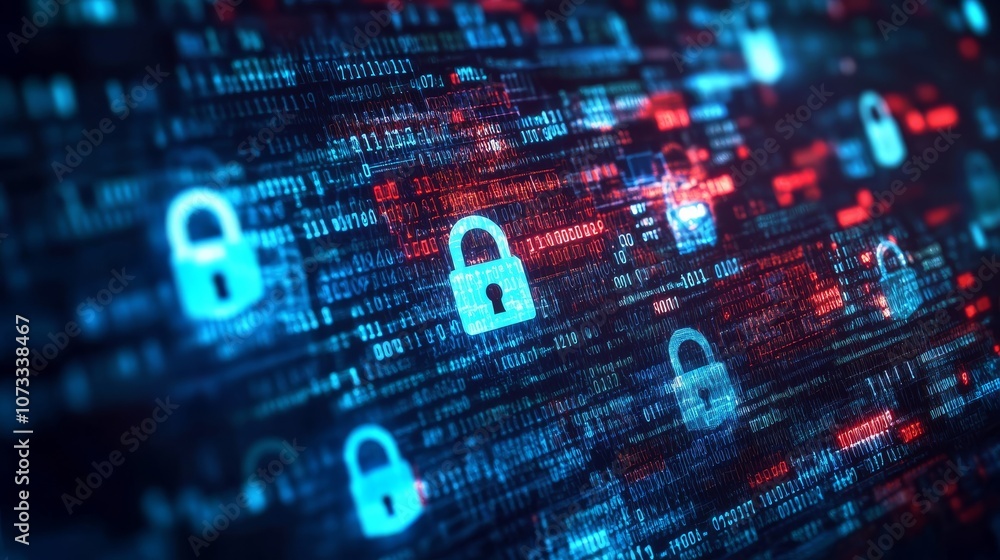 Poster understanding the shield lock and its role in digital security