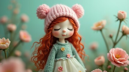 Miniature Dolls : The Dreamy Forest Dolls. An Artistic Collection of Dolls in Harmony with Beautiful Nature.