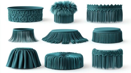 Decorative Fringe Trim for Home Decor and Interior Design