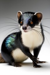 Fototapeta premium black and white mouse