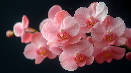 Obraz premium Bouquet of Phalaenopsis Orchids flowers