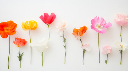 blossom flowers blooming floral festive bouquet wall fashion various colorful vibrant background. 3D fashion pastel beautiful romantic card wallpaper