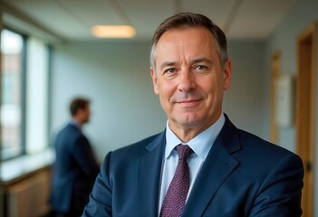 Fototapeta premium A businessman generated by AI.