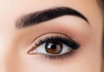 Fototapeta premium Eye makeup