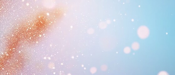 Starry backdrop with scattered twinkles, serene blue gradient sky, symbolizing peace and endless exploration, cosmic wonder, 3D illustration