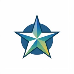 Obraz premium Star icons vector art with White background.