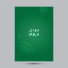 background vector Design which is used for social media or print available structure. (green color vibe)