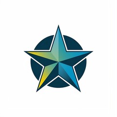 Obraz premium Star icons vector art with White background.