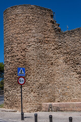 Puerta de Almocabar is a stunning triple entrance gate dating from the 13th century. Ronda,...