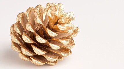Transform your holiday decor with sparkling gold pinecone crafts for a festive touch