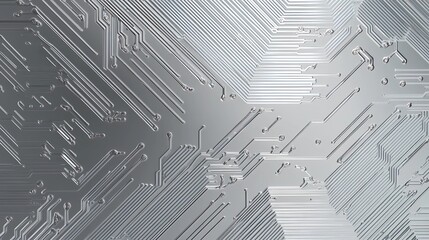 Digital microchip texture background, showcasing a network of circuits and connections, perfect for illustrating tech, data science, or futuristic concepts