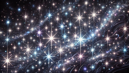 Obraz premium 光・光線・放射線・集中光のグラフィック