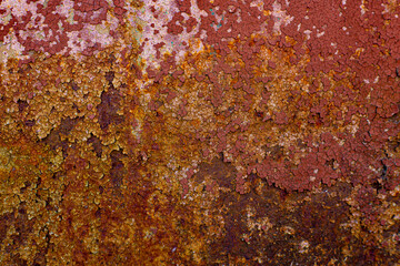 Grunge rusty metal texture background vector illustration