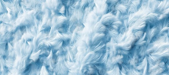 fine blue towel fur texture background, feather 6