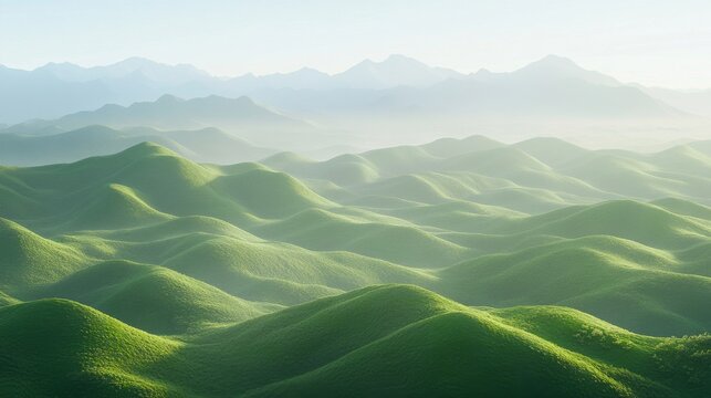 landscape of mountains