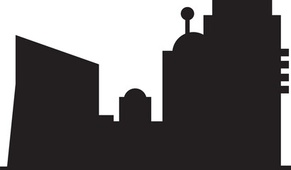 City Skyline Silhouette Illustration