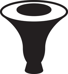 Funnel Glyph Icon
