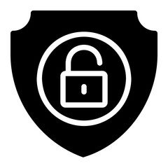 Obraz premium guarantee glyph icon