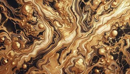 Golden Marble Texture