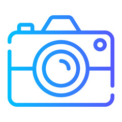 camera gradient icon