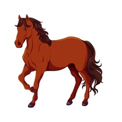 Brown horse