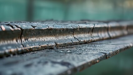 Scientific diagram illustrating the progressive stages of metal fatigue, showcasing microscopic cracks and material deformation.