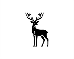 deer silhouette vector