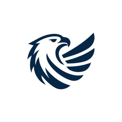 Fototapeta premium Modern eagle logo