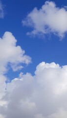 the sky with clouds in the background