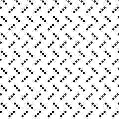 Dots seamless pattern. Circles ornament. Dot shapes motif. Circle forms backdrop. Dotted wallpaper.