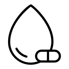 capsule line icon