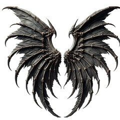 Obraz premium Devil Wings Cutout
