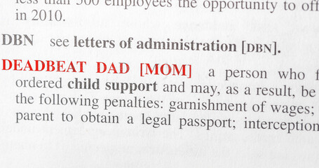 deadbeat dad