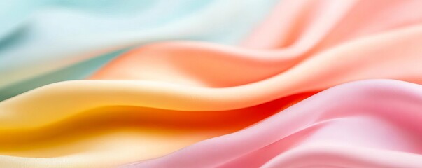 Obraz premium Abstract fabric pattern, diffused light, soft focus