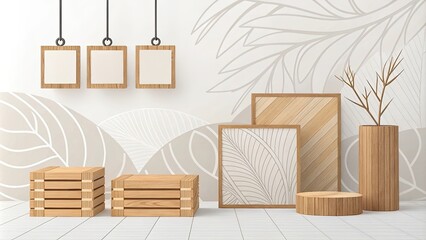 minimalist wood background