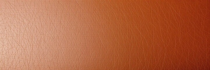Fototapeta premium Brown leather texture with visible grain patterns and rich color variations, natural, upholstery, vintage