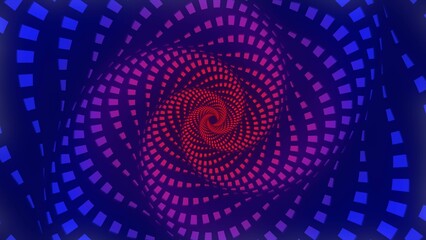 Concept swirly tunel abstract background