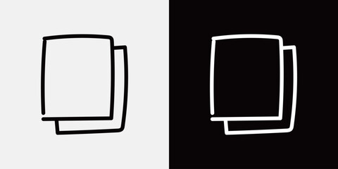 手描きの文房具アイコン