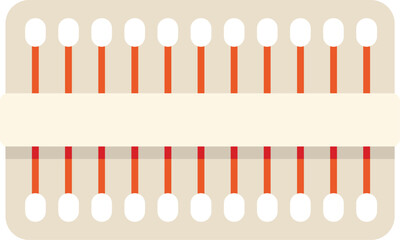 This image shows a blister pack of daily contraceptive pills, designed to prevent pregnancy