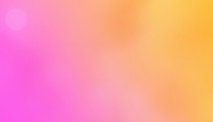 Obraz premium a close up of a pink and yellow background with a blurry effect