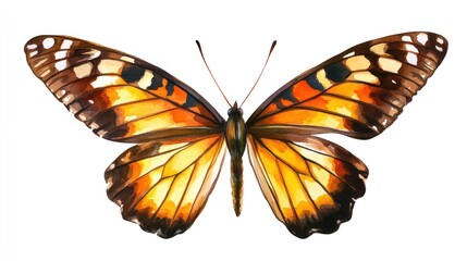 Watercolor Butterfly Illustration