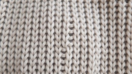 Close-up of knitted fabric showing intricate stitches and cozy texture, knitwear, warm