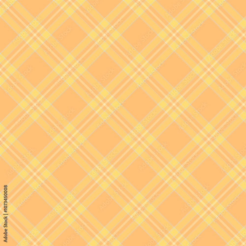 Canvas Prints plaid repeat pattern.checkered tartan gingham seamless pattern in yellow gold. geometric graphic vec